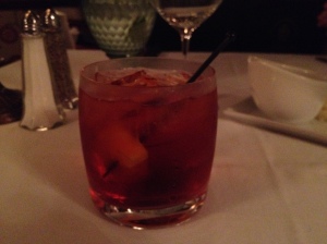 Negronis do not match the general sophistication of the Waterlot Inn in Southampton